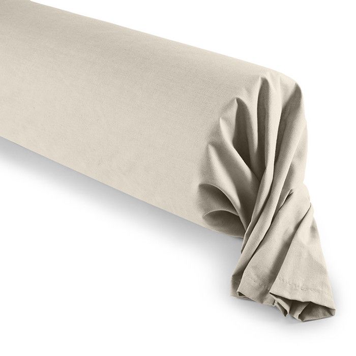 Taie de traversin 45 x 185 cm "Prémium" - Prémium Sable
