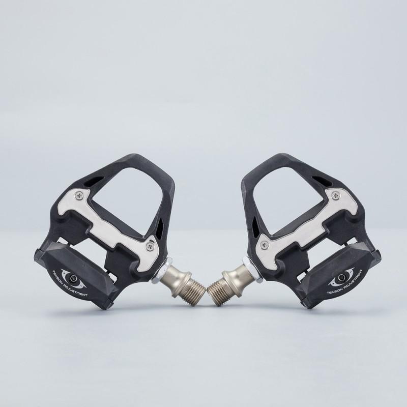 RACEWORK Road Bike Pedals Sealed Bearing With Cleats Compatible SPD LOOK Cycling