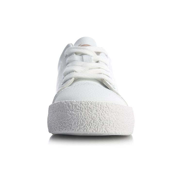 LiNing LN Vulc Classic Casual Sneakers Women Sneakers White AGCQ136-2