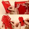 1pc/2pcs 2026 Year of the Horse Spring Festival Firecracker Hanging Decoration Chinese New Year Decoration Hanging Fu Character