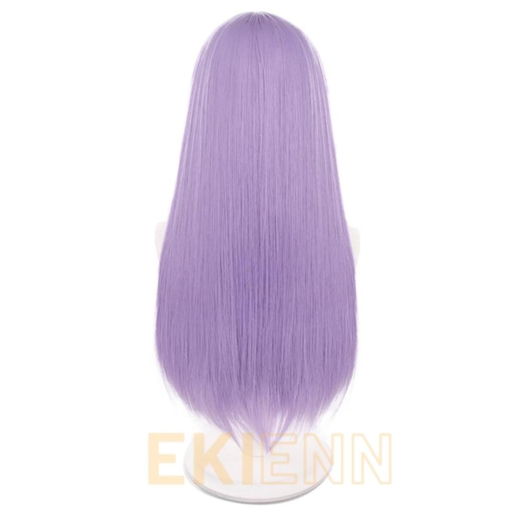 Ekienn Pink Purple Cosplay Anime Cosplay Wig, 60cm, Universal, Heat-Resistant, Costume, Halloween, Party, Event, Costume, Wig, Disguise, Party, Event,
