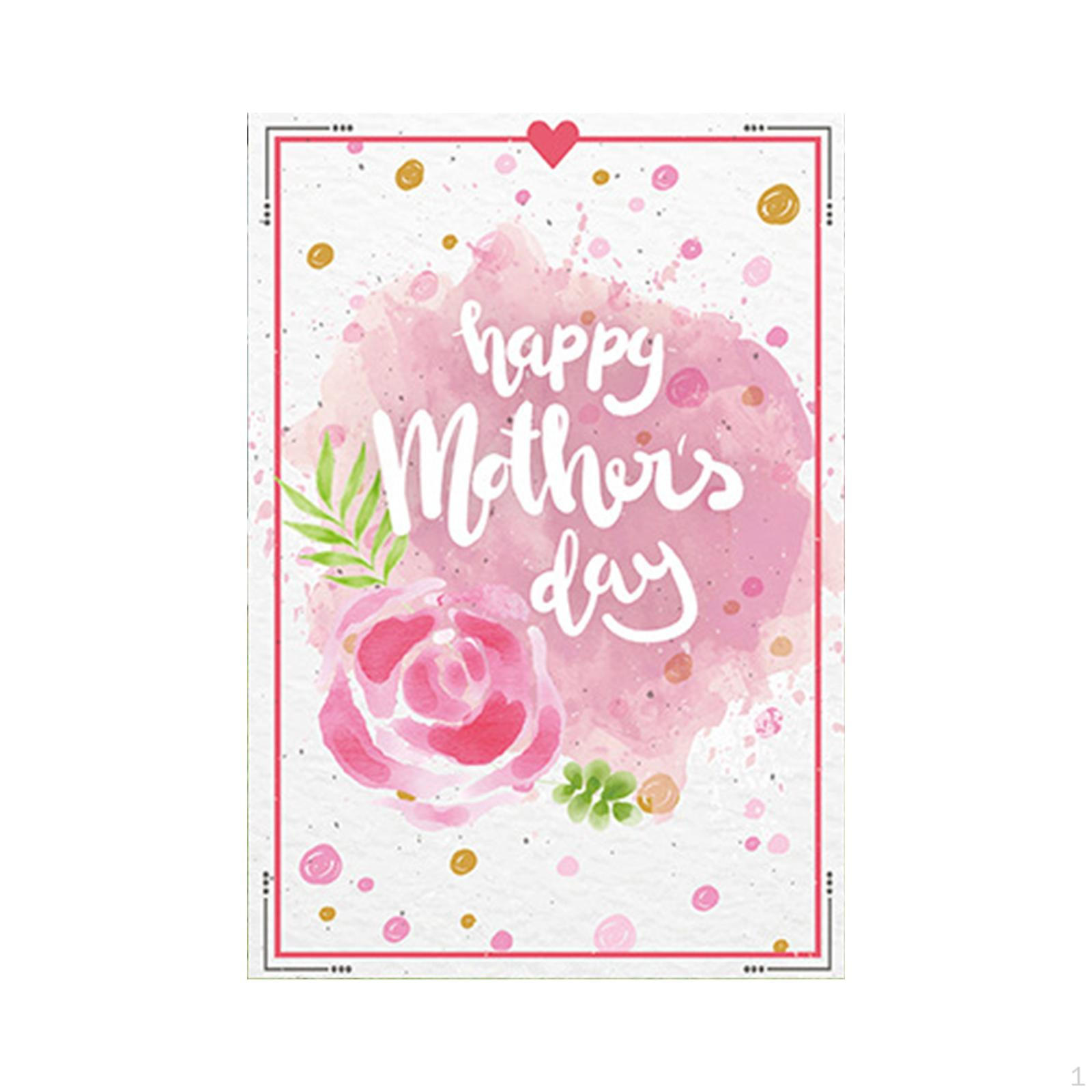 

Happy Mother s Day Garden Flag Double Sided Banner Decoration Outdoor Vertical for Anniversary Style E