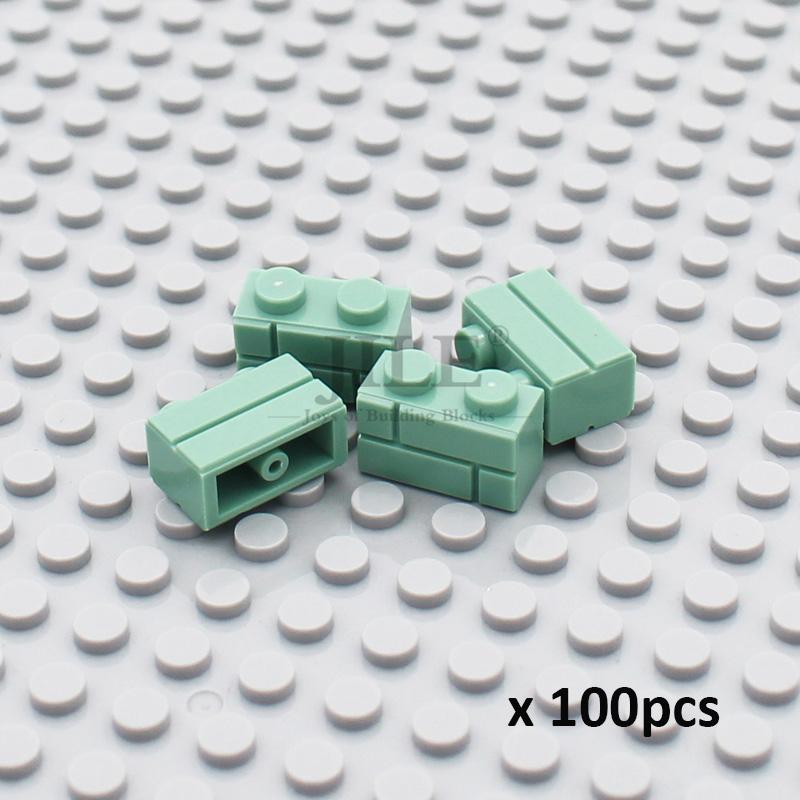 DIY Building Blocks Wall Figures Bricks 1x2 1x3 1x4 Dots Constructions City Creative Toys Build MOC Compatible with 98283 15533