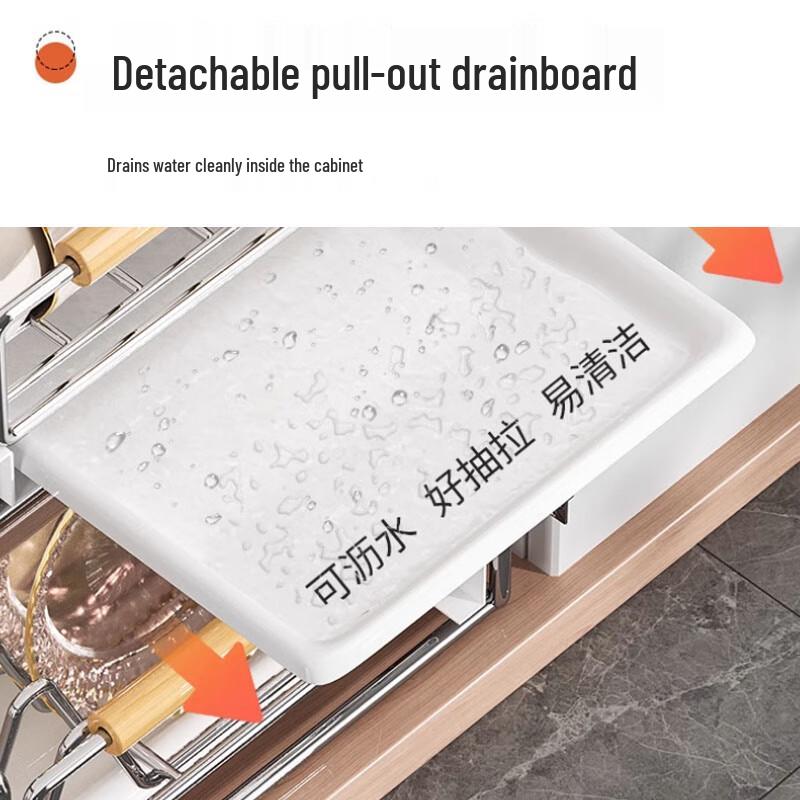 Tischplatten-Geschirrtrockner aus 304 Edelstahl