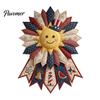 Herbst Ernte Weihnachten Halloween Ostern Basteln 12 Monate DIY Türhänger Nähset, Stoff Patchwork Muster und DIY-Set für Anfänger Saisonal
