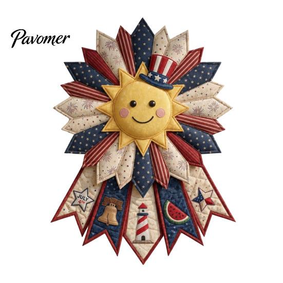 Herbst Ernte Weihnachten Halloween Ostern Basteln 12 Monate DIY Türhänger Nähset, Stoff Patchwork Muster und DIY-Set für Anfänger Saisonal