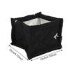 1PC Simple Organizer Cubes Box Mini Square Polyester Desktop Storage Basket Home Office Sundries Storage Bins