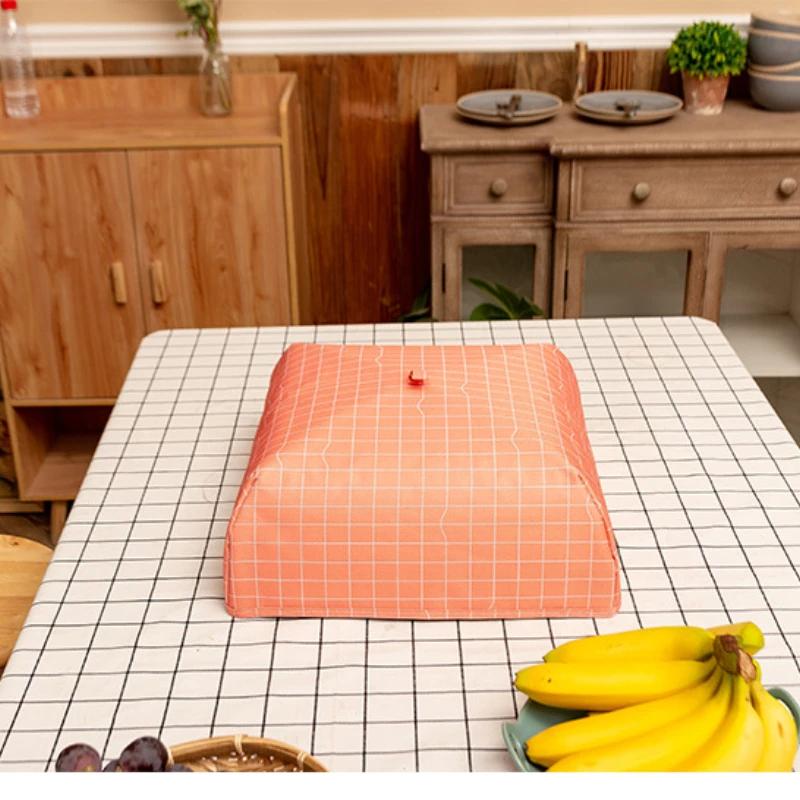 Foldable Food Covers Keep Warm Hot Aluminum Foil Thermal Food Dust Cover Dishes Insulation Useful Kitchen Gadgets Accessories