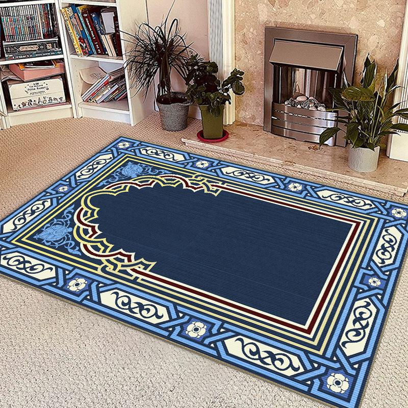 

WTEMPO Persian Carpet Bohemian Carpet Home Bedside Carpet Floor Mat 70 * 110Cm