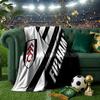 Fulham Football Crest Throws Blanket Flannel Blankets Plush for Couch Bed Gifts for Men Women Travel picnic blanket Christmas fan gifts