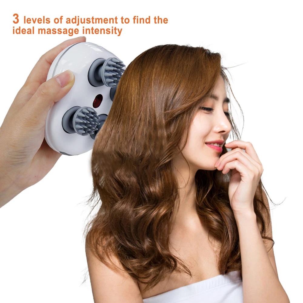 Electric Cat MassagingTool Body Head MassagingTool Health Care Relax Shoulder Neck Deep Tissue Scalp Massage Kneading Vibrating Device