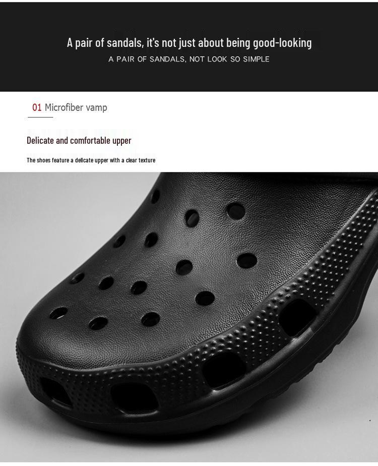 Unisexové letní baotou plážové pantofle pro práci a volný čas