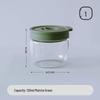 Steamer-Safe Glass Food Storage Jar