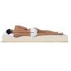Matelas Mousse Polyuréthane 35 Kg-m3 - NUITS D'OR - 90x200 cm - Soutien équilibré - Traitement hypoallergénique