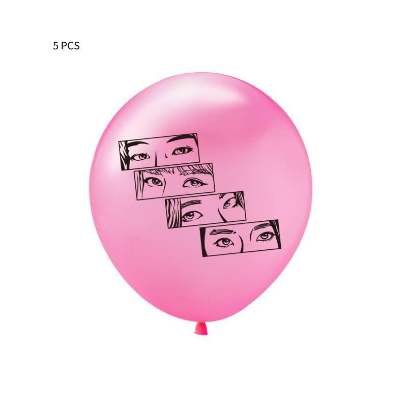 Celebrity-themed Birthday Party Decorations Star Pull Flag Cake Insert Scene Arrangement