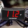 Voltmeter,Car Voltmeter,Multipurpose LED Display Voltmeter Meter - Practical Voltmeter Meter Motorcycle Car Digital Voltmeter Gauge