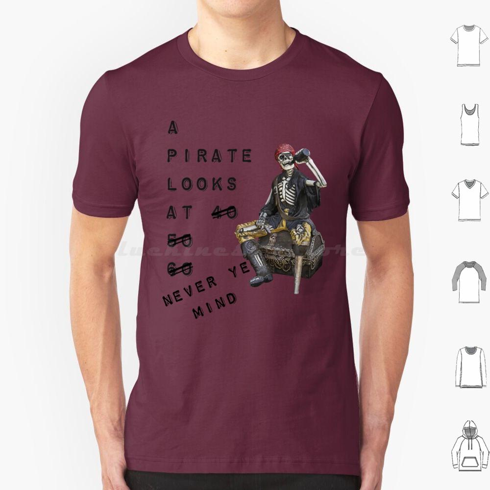 A Pirate Looks At 60 T Shirt 6xl Cotton Cool Tee Jimmy Buffett Beach Parrothead Margaritaville Buffett Parrot Surfing Pirate