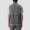 Saucony Breathable Sleeveless Half High Collar Zipper Outdoor Sports Casual Vest Men vest SR2260VT02T-GR006