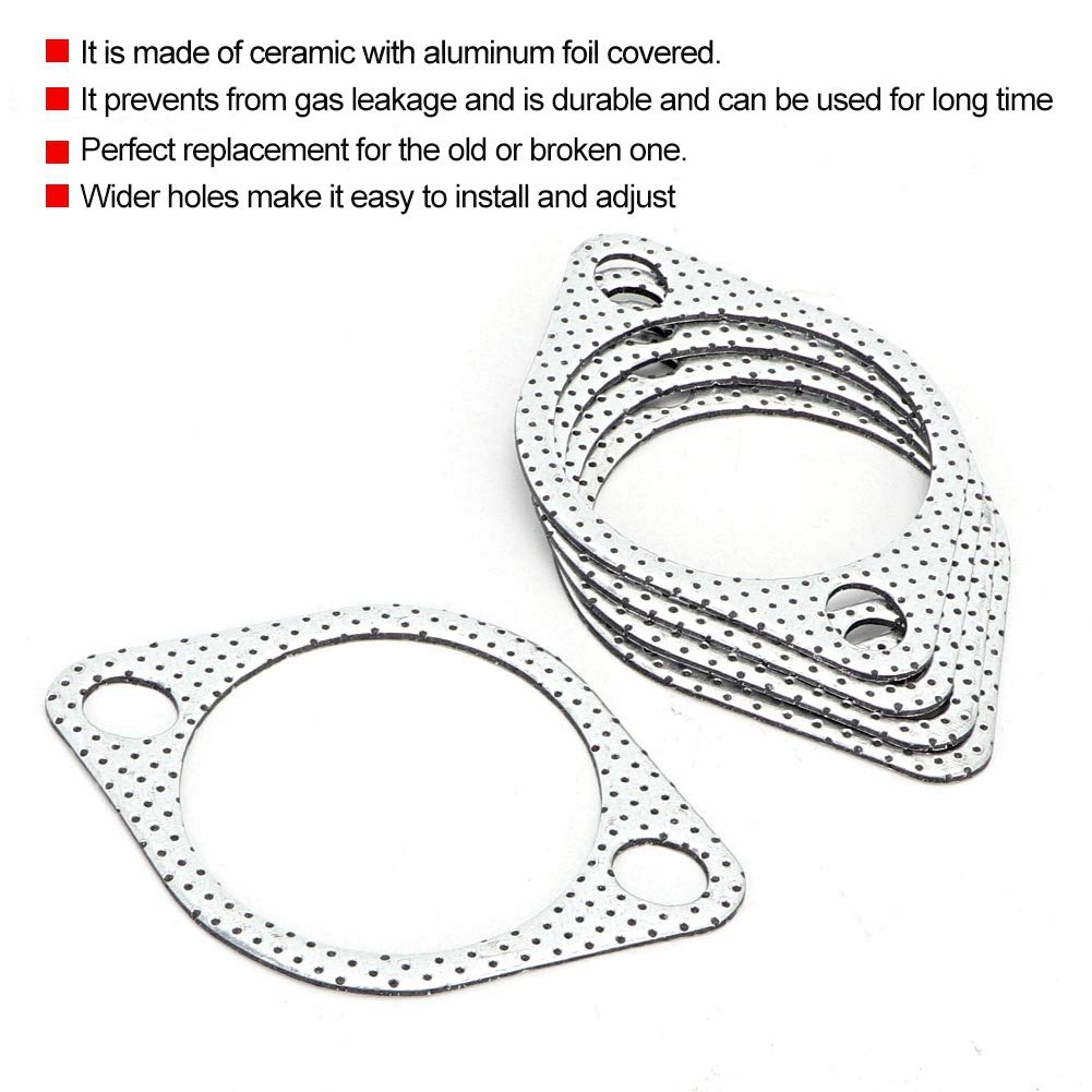 5 Pieces: Gasket Diameter 3 Inches (76 Mm) / 3 Inches (76 Mm) /
