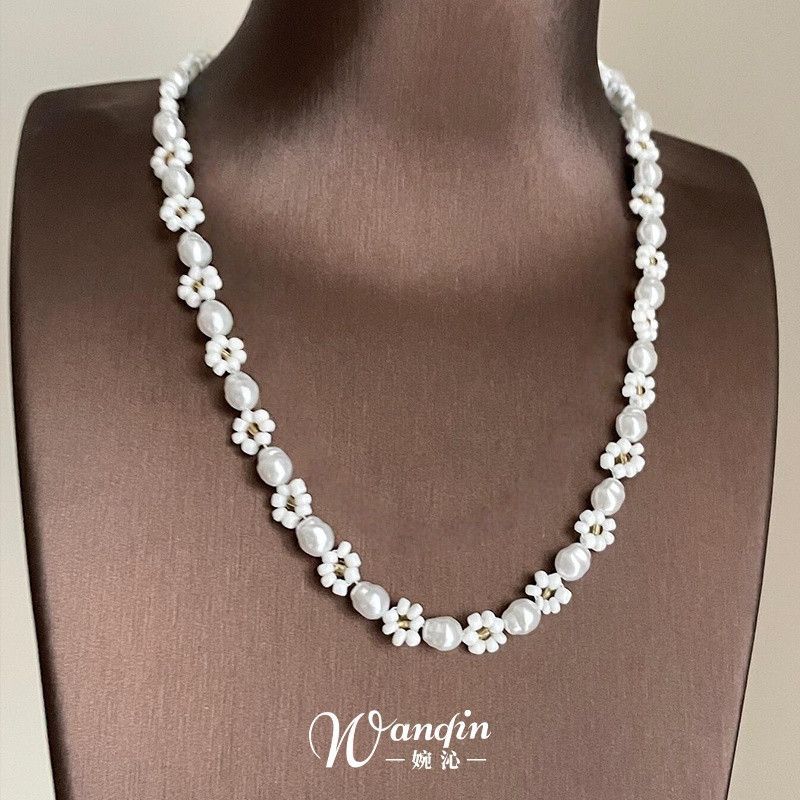 Vintage Daisy Pearl Dream Necklace