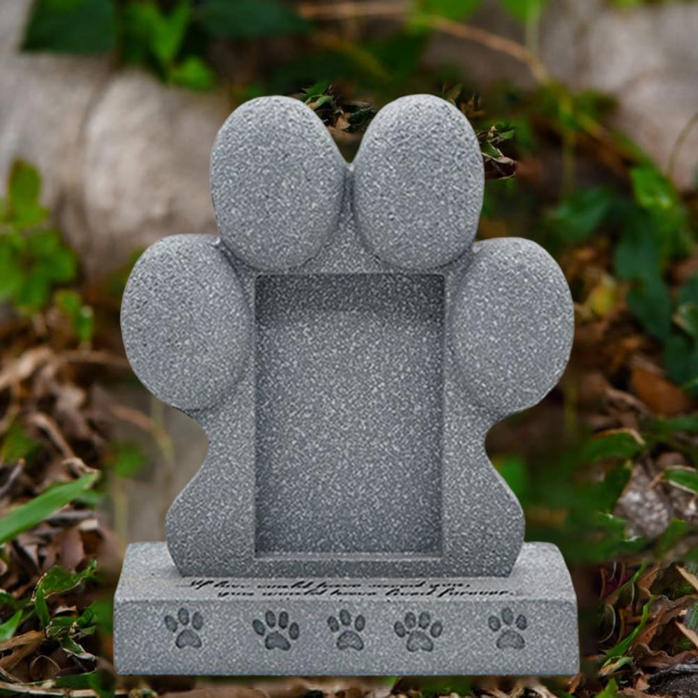 Mitfühlende Geste Hund Gedenkstein Gartendekoration Haustier-Markierung