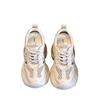 Thick-soled Inner Height Increase Mesh Breathable Fashion Dad Shoes Women's Summer New Hollow Muffin Sports and Leisure Shoes