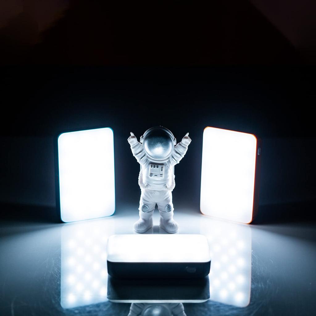 weeylite Mini Photography RGB Photography Pocket Ambient Smartphone App Color Extraction Lightweight and 60 CRI with for Smartphone YouTube Live Video