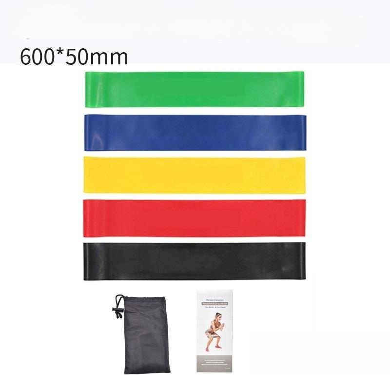 Lightweight Fitness Workout Equipment Rubber Resistance Bands Yoga Gym Elastic Gum Strength Pilates Crossfit Women Weight Athletic