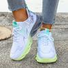 

Women s Sneakers 2025 New Fashion Breathable Trainers Comfortable Sneakers Women Mesh Fabric Lace… More 43