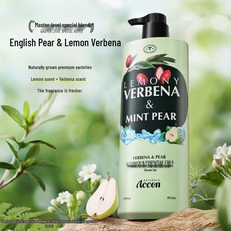 Accen Essential Oil Fragrance Shower Gel