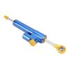 Motorcycle Steering Damper Adjustable Universal Fit Increase Stability Steering Stabilizer for Motorbike Blue+Gold