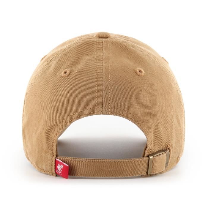 Casquette - 47 Brand - FC Liverpool - Camel beige - Relaxed Fit - 100% coton