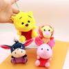 Adorable Cartoon Winnie The Pooh Keychain Plush Toy For Backpacks And Bags