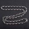 Collana a maglia Rolo in Acciaio Inossidabile 316L Catena O Ovale per Donne Uomini Choker Accessori Gioielli Hip Hop su Collo Collare Regalo Fai da Te