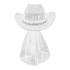Bridal Cowgirl Hat for Women Rhinestone Cowboy Hat Unique Halloween Costume for Bachelorette Party Birthday Concerts
