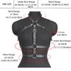 Sexy Women's PU Leather Body Harness Adjustable Buckle Straps Gothic Punk Waist Belt Sex Toys for Women