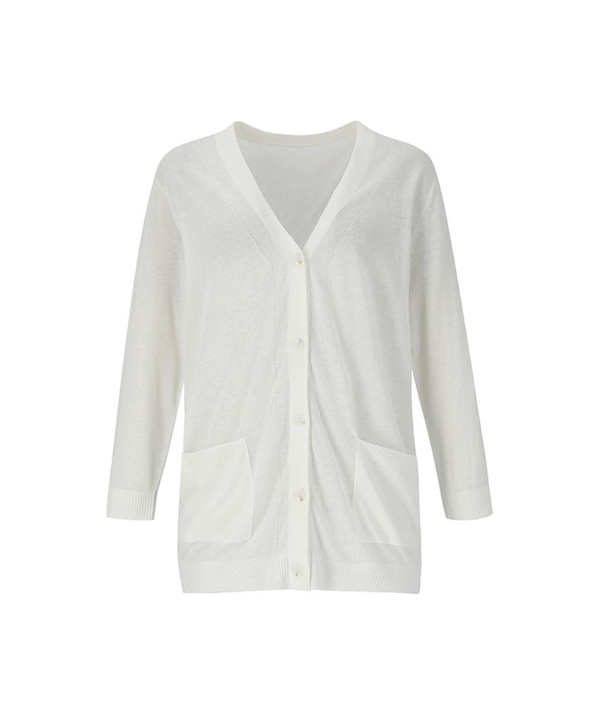 Soup V-Neck Oversized Cardigan (Oz5Gdt2)