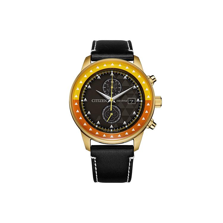 CITIZEN Light Powered Quartz Movement Genuine Leather Strap Watch Unisex Coffee Watch Dial CA7082-18X Coffee