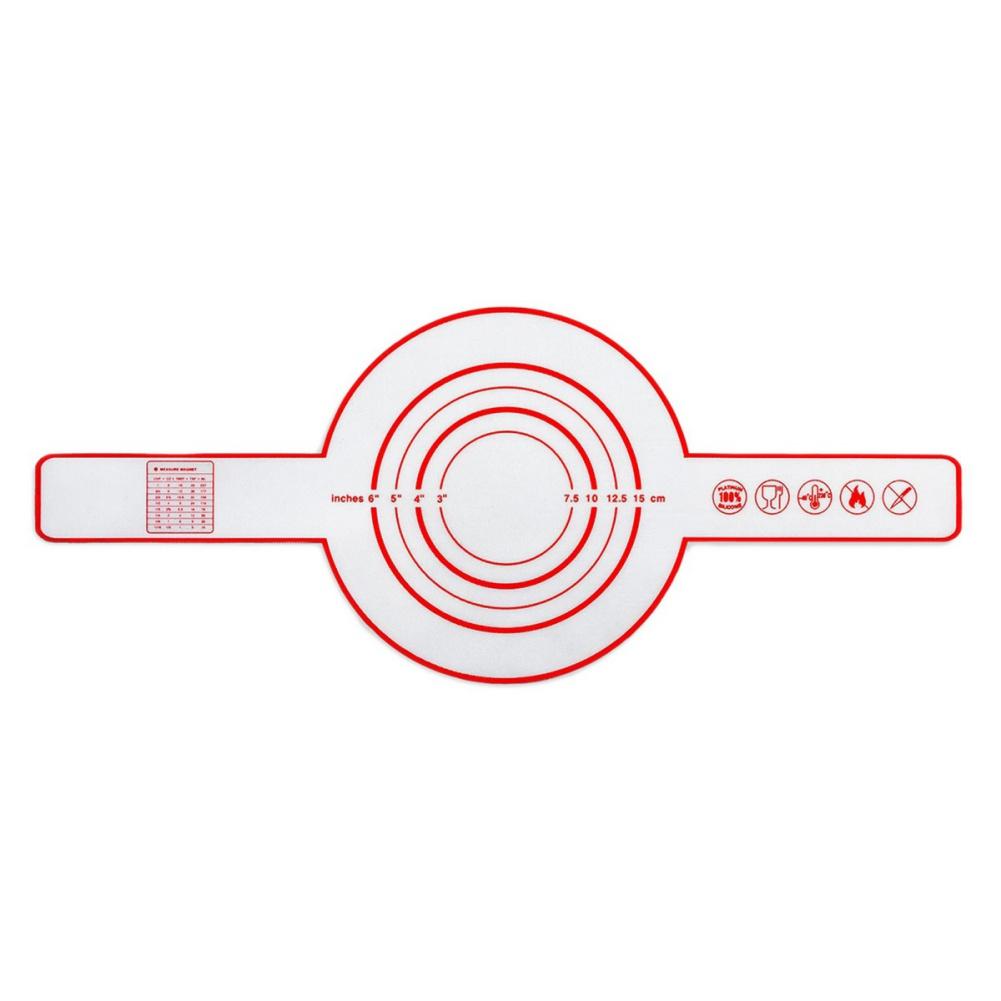 

1 шт. силиконовый коврик для хлеба с длинной ручкой, антипригарный коврик для замешивания хлеба, многоразовый для голландской печи, принадлежности для выпечки, кухонный инструмент красный