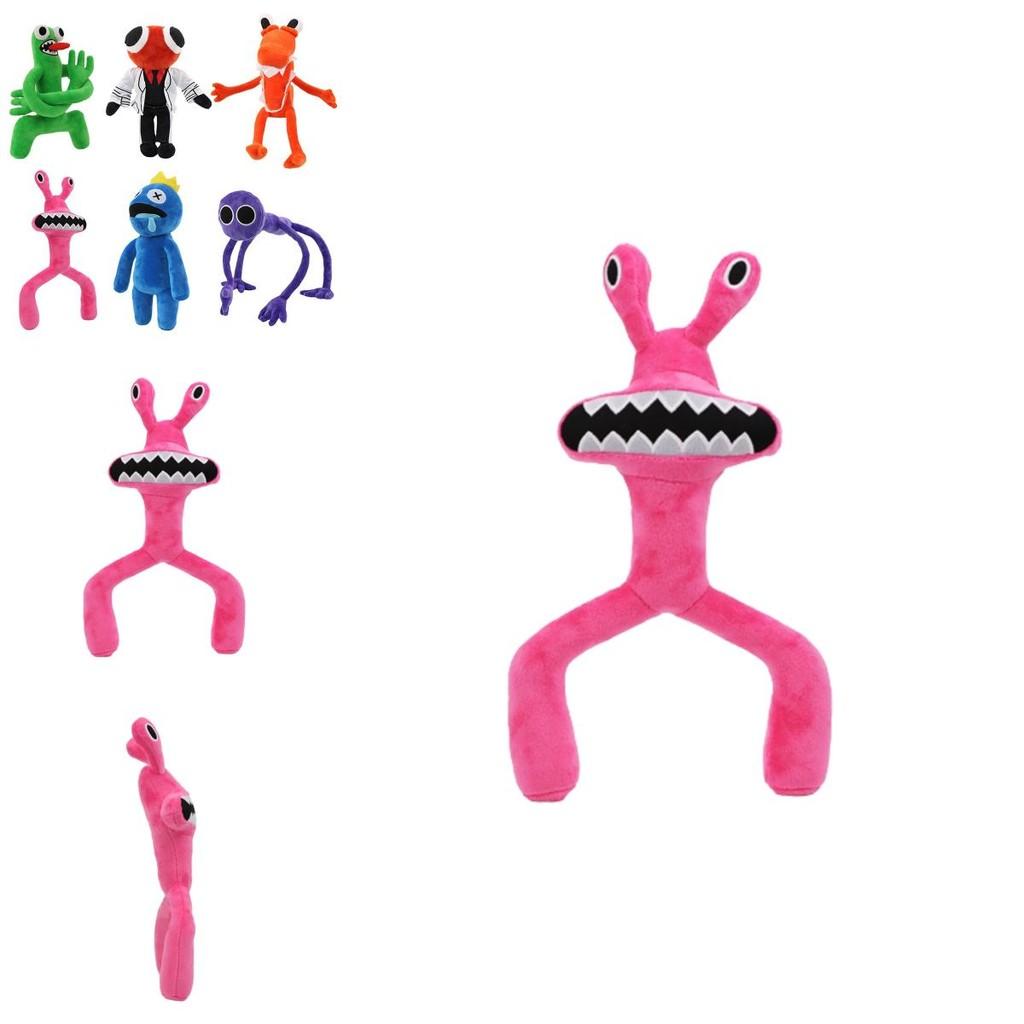 Rainbow Friends Theme Roblox Pink Frog Plush Toy Non-toxic And Bpa-free Materials For Safe Snuggles