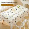 Cartoon Cat Disposable Tablecloth
