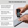 30g Portable Rub on Ski Snowboard Wax Rub On Quick Wax for Outdoors Portable Crosses Country Wax for Most Temperature