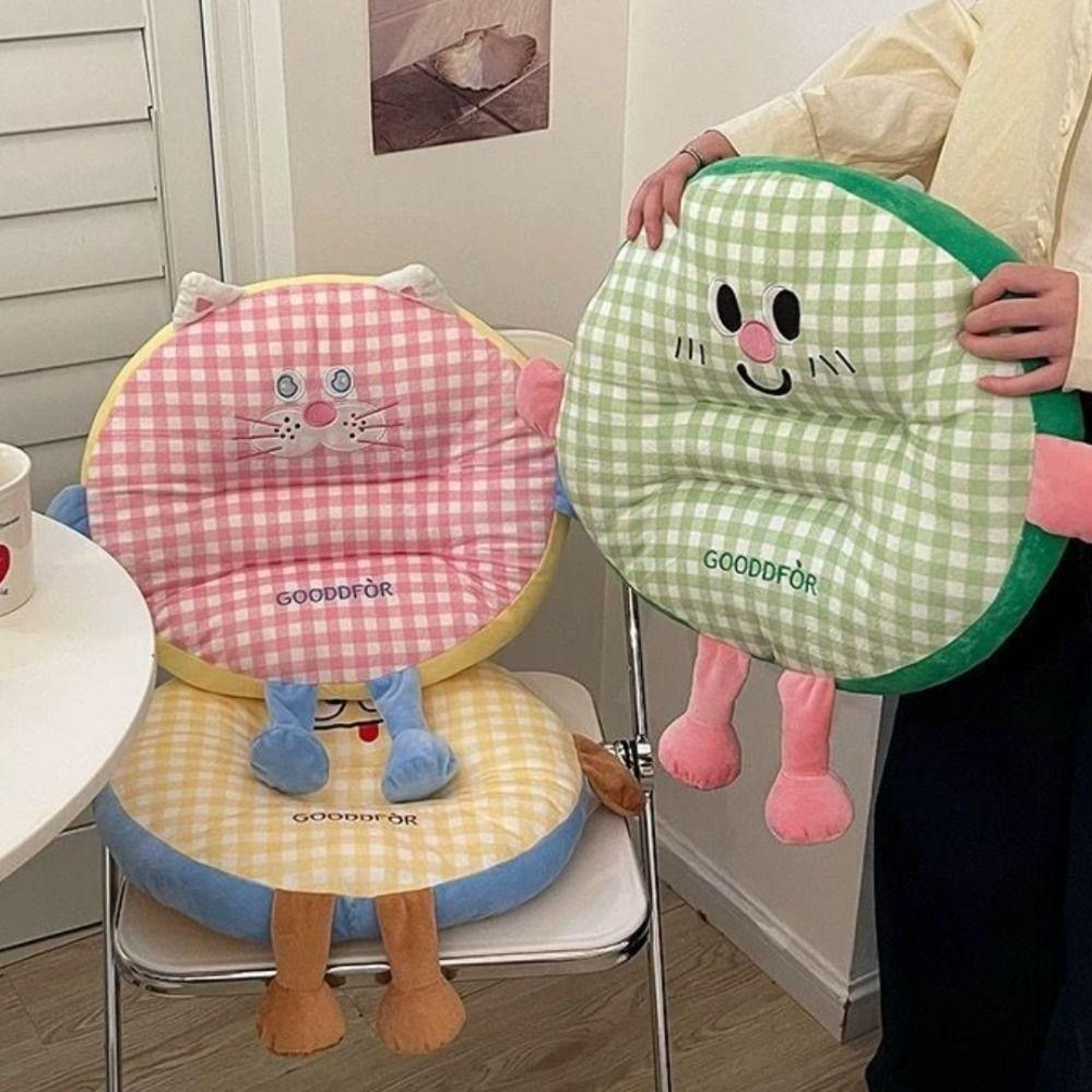 Anti-Slip Seat Cushion Ultra Soft Office Chair Pad Creative Car Seat Pad Student Dormitory