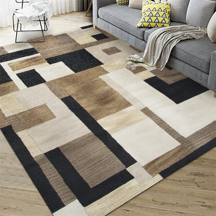 

WTEMPO Геометрический ковер для гостиной, журнальный столик, ковер, спальня, прикроватный ковер, напольный коврик 140*200cm