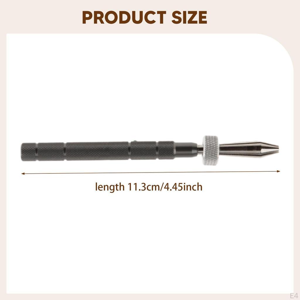 Sliding Pin Vise Hand Drill Model Hobby Tool Nonslip Watch Repair for Twisting