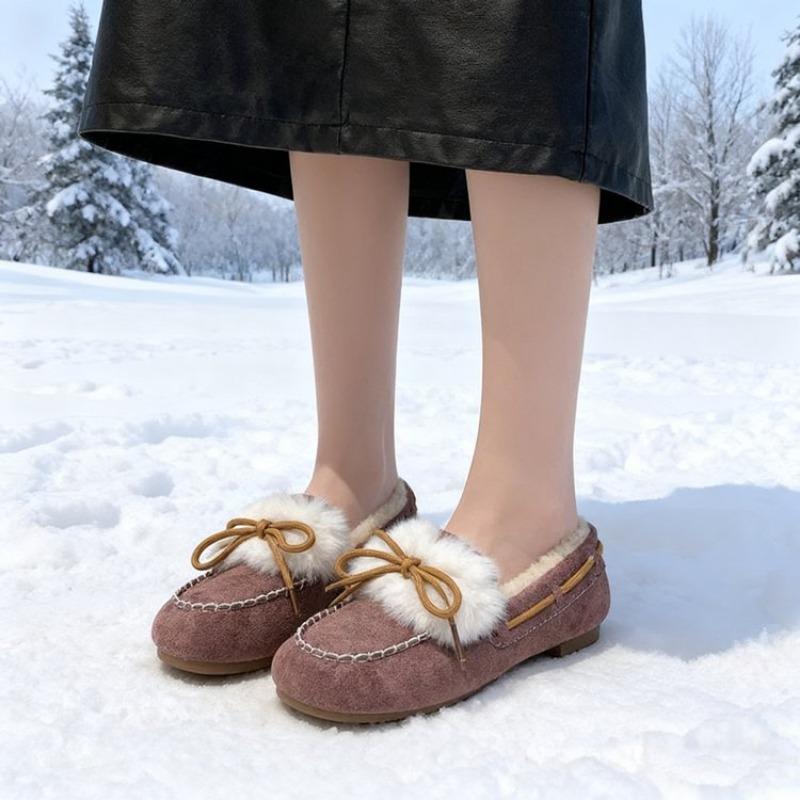 The New Soft-soled, Comfortable and Fleece Women's Shoes Are A Bestseller