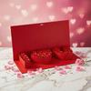 New Rectangle I Love You Empty Box Large Size Red Color Jewelry Gift Box Romantic Valentines Gift Box Mother's Day