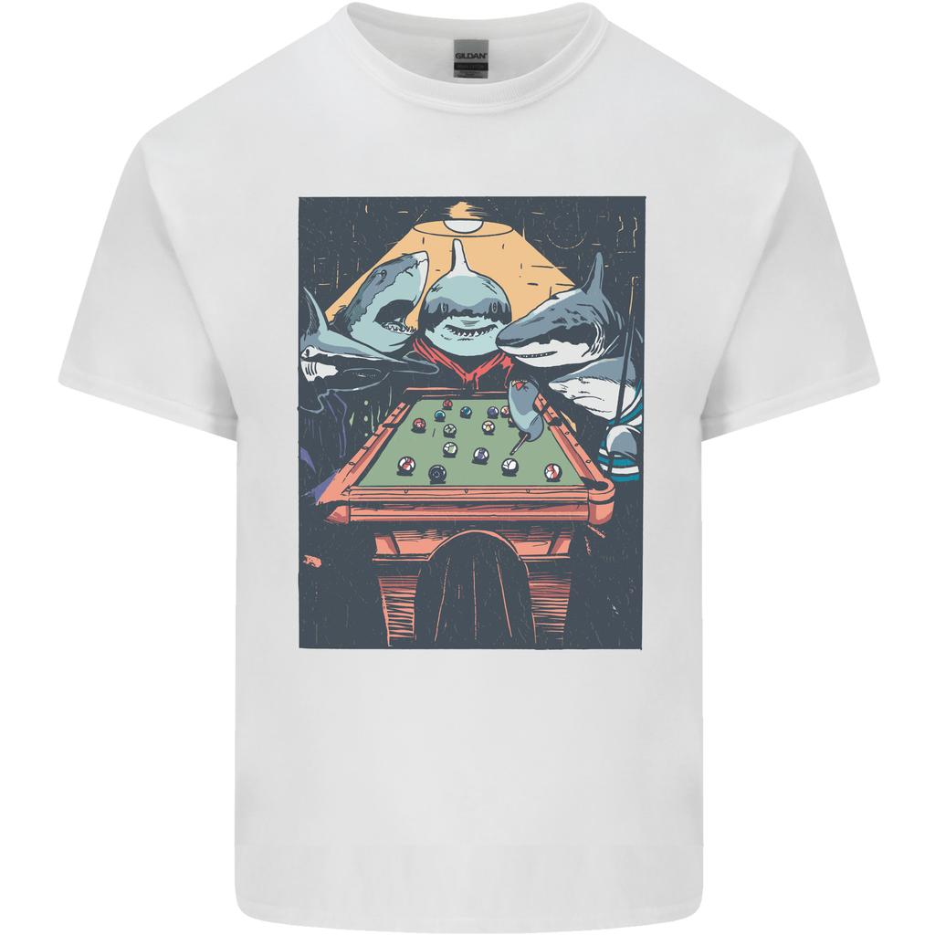 Pool Shark Snooker Player Unisexs Light Cotton TShirt