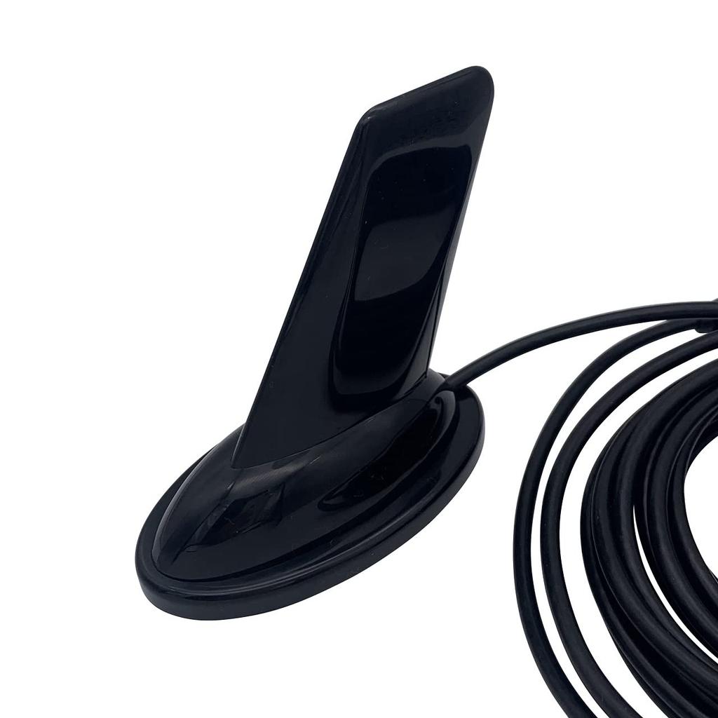 MSMint Car Shark Antenna Dolphin Antenna Transmittable Euro Type Amateur Radio Antenna Base 144/430MHz