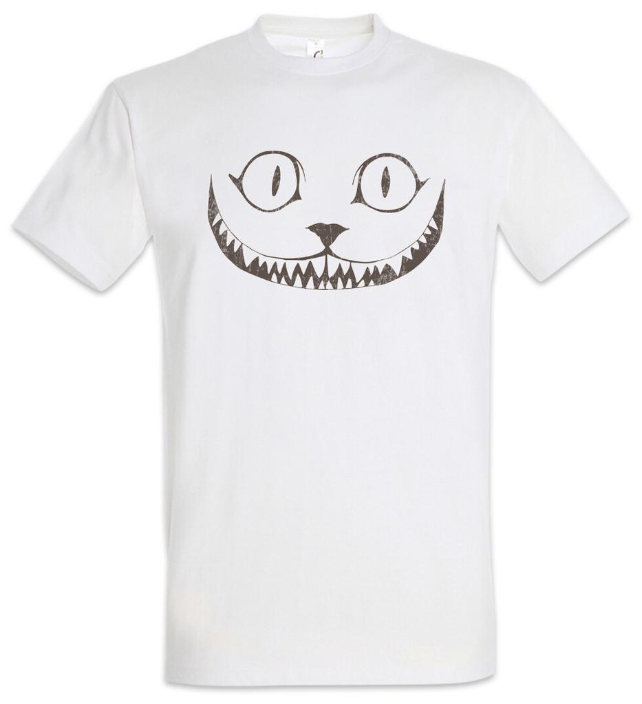 Cheshire Cat II T-Shirt Alice In Cat Cats Wonderland Love Addicted Addiction